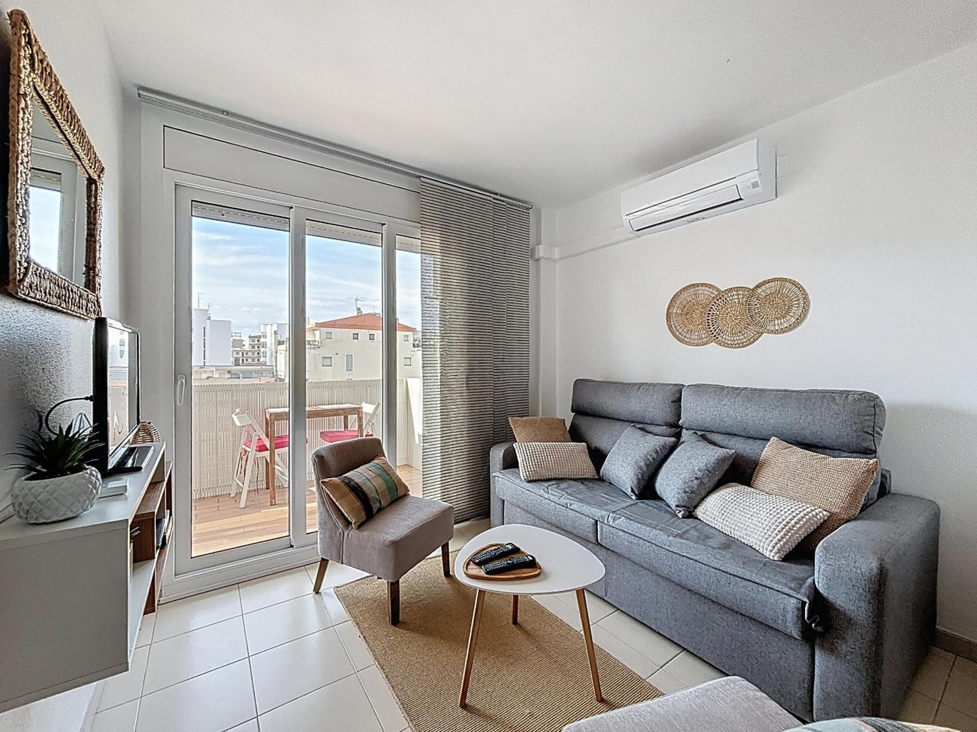 Sol Y Playa 4 1 Piso Muy Bonito Y Reformado Apartamento Roses Exterior foto